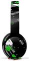 Skin Decal Wrap works with Original Beats Solo Pro Headphones Abstract 02 Green Skin Only BEATS NOT INCLUDED