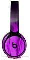 Skin Decal Wrap works with Original Beats Solo Pro Headphones Fire Purple Skin Only BEATS NOT INCLUDED