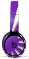 Skin Decal Wrap works with Original Beats Solo Pro Headphones Rising Sun Japanese Flag Purple Skin Only BEATS NOT INCLUDED