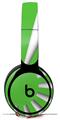 Skin Decal Wrap works with Original Beats Solo Pro Headphones Rising Sun Japanese Flag Green Skin Only BEATS NOT INCLUDED