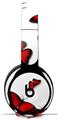 Skin Decal Wrap works with Original Beats Solo Pro Headphones Butterflies Red Skin Only BEATS NOT INCLUDED