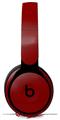 Skin Decal Wrap works with Original Beats Solo Pro Headphones Solids Collection Red Dark Skin Only BEATS NOT INCLUDED