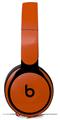 Skin Decal Wrap works with Original Beats Solo Pro Headphones Solids Collection Burnt Orange Skin Only BEATS NOT INCLUDED