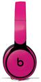 Skin Decal Wrap works with Original Beats Solo Pro Headphones Solids Collection Fushia Skin Only BEATS NOT INCLUDED