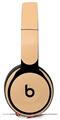 Skin Decal Wrap works with Original Beats Solo Pro Headphones Solids Collection Peach Skin Only BEATS NOT INCLUDED