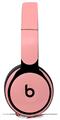 Skin Decal Wrap works with Original Beats Solo Pro Headphones Solids Collection Pink Skin Only BEATS NOT INCLUDED