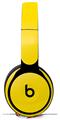 Skin Decal Wrap works with Original Beats Solo Pro Headphones Solids Collection Yellow Skin Only BEATS NOT INCLUDED