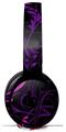 Skin Decal Wrap works with Original Beats Solo Pro Headphones Twisted Garden Purple and Hot Pink Skin Only BEATS NOT INCLUDED