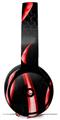 Skin Decal Wrap works with Original Beats Solo Pro Headphones Metal Flames Red Skin Only BEATS NOT INCLUDED