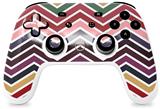 Skin Decal Wrap works with Original Google Stadia Controller Zig Zag Colors 02 Skin Only CONTROLLER NOT INCLUDED