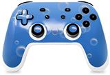 Skin Decal Wrap works with Original Google Stadia Controller Bubbles Blue Skin Only CONTROLLER NOT INCLUDED