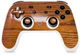 Skin Decal Wrap works with Original Google Stadia Controller Wood Grain - Oak 01 Skin Only CONTROLLER NOT INCLUDED