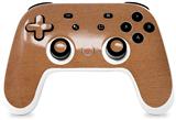 Skin Decal Wrap works with Original Google Stadia Controller Wood Grain - Oak 02 Skin Only CONTROLLER NOT INCLUDED