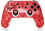 Skin Decal Wrap works with Original Google Stadia Controller Triangle Mosaic Red Skin Only CONTROLLER NOT INCLUDED