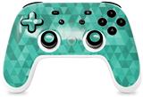 Skin Decal Wrap works with Original Google Stadia Controller Triangle Mosaic Seafoam Green Skin Only CONTROLLER NOT INCLUDED