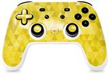 Skin Decal Wrap works with Original Google Stadia Controller Triangle Mosaic Yellow Skin Only CONTROLLER NOT INCLUDED