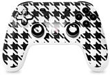 Skin Decal Wrap works with Original Google Stadia Controller Houndstooth Black Skin Only CONTROLLER NOT INCLUDED