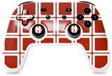 Skin Decal Wrap works with Original Google Stadia Controller Squared Red Dark Skin Only CONTROLLER NOT INCLUDED