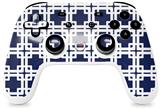 Skin Decal Wrap works with Original Google Stadia Controller Boxed Navy Blue Skin Only CONTROLLER NOT INCLUDED