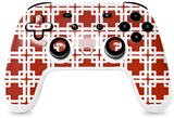 Skin Decal Wrap works with Original Google Stadia Controller Boxed Red Dark Skin Only CONTROLLER NOT INCLUDED