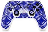 Skin Decal Wrap works with Original Google Stadia Controller Wavey Royal Blue Skin Only CONTROLLER NOT INCLUDED