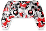 Skin Decal Wrap works with Original Google Stadia Controller Sexy Girl Silhouette Camo Red Skin Only CONTROLLER NOT INCLUDED