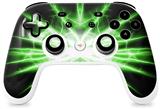 Skin Decal Wrap works with Original Google Stadia Controller Lightning Green Skin Only CONTROLLER NOT INCLUDED