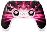 Skin Decal Wrap works with Original Google Stadia Controller Lightning Pink Skin Only CONTROLLER NOT INCLUDED