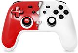 Skin Decal Wrap works with Original Google Stadia Controller Ripped Colors Red White Skin Only CONTROLLER NOT INCLUDED
