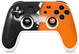 Skin Decal Wrap works with Original Google Stadia Controller Ripped Colors Black Orange Skin Only CONTROLLER NOT INCLUDED