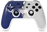 Skin Decal Wrap works with Original Google Stadia Controller Ripped Colors Blue Gray Skin Only CONTROLLER NOT INCLUDED
