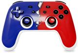 Skin Decal Wrap works with Original Google Stadia Controller Ripped Colors Blue Red Skin Only CONTROLLER NOT INCLUDED