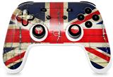 Skin Decal Wrap works with Original Google Stadia Controller Painted Faded and Cracked Union Jack British Flag Skin Only CONTROLLER NOT INCLUDED