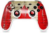 Skin Decal Wrap works with Original Google Stadia Controller Painted Faded and Cracked Canadian Canada Flag Skin Only CONTROLLER NOT INCLUDED