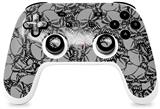 Skin Decal Wrap works with Original Google Stadia Controller Scattered Skulls Gray Skin Only CONTROLLER NOT INCLUDED