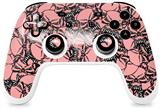 Skin Decal Wrap works with Original Google Stadia Controller Scattered Skulls Pink Skin Only CONTROLLER NOT INCLUDED