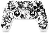 Skin Decal Wrap works with Original Google Stadia Controller Scattered Skulls White Skin Only CONTROLLER NOT INCLUDED