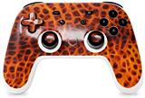 Skin Decal Wrap works with Original Google Stadia Controller Fractal Fur Cheetah Skin Only CONTROLLER NOT INCLUDED