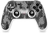 Skin Decal Wrap works with Original Google Stadia Controller HEX Mesh Camo 01 Gray Skin Only CONTROLLER NOT INCLUDED