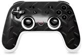 Skin Decal Wrap works with Original Google Stadia Controller Diamond Plate Metal 02 Black Skin Only CONTROLLER NOT INCLUDED