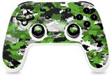 Skin Decal Wrap works with Original Google Stadia Controller WraptorCamo Digital Camo Green Skin Only CONTROLLER NOT INCLUDED