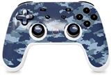 Skin Decal Wrap works with Original Google Stadia Controller WraptorCamo Digital Camo Navy Skin Only CONTROLLER NOT INCLUDED