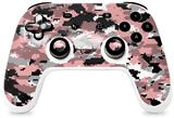 Skin Decal Wrap works with Original Google Stadia Controller WraptorCamo Digital Camo Pink Skin Only CONTROLLER NOT INCLUDED