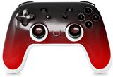 Skin Decal Wrap works with Original Google Stadia Controller Smooth Fades Red Black Skin Only CONTROLLER NOT INCLUDED