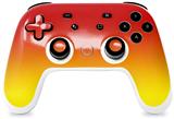 Skin Decal Wrap works with Original Google Stadia Controller Smooth Fades Yellow Red Skin Only CONTROLLER NOT INCLUDED