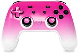 Skin Decal Wrap works with Original Google Stadia Controller Smooth Fades White Hot Pink Skin Only CONTROLLER NOT INCLUDED