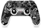 Skin Decal Wrap works with Original Google Stadia Controller WraptorCamo Old School Camouflage Camo Black Skin Only CONTROLLER NOT INCLUDED