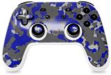 Skin Decal Wrap works with Original Google Stadia Controller WraptorCamo Old School Camouflage Camo Blue Royal Skin Only CONTROLLER NOT INCLUDED