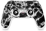 Skin Decal Wrap works with Original Google Stadia Controller Electrify White Skin Only CONTROLLER NOT INCLUDED