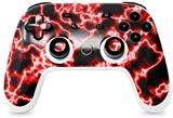 Skin Decal Wrap works with Original Google Stadia Controller Electrify Red Skin Only CONTROLLER NOT INCLUDED